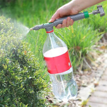 (Multicolor, 1 Piece) High Pressure Air Pump Manual Sprayer, Adjustable Garden Watering Nozzle, Garden Watering Hand Sprayer, Household Items