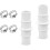 Pool Vacuum Hose Adapter Coupler for Easy Installation, Compatible with Standard Pool Hoses, 2 Sets 2