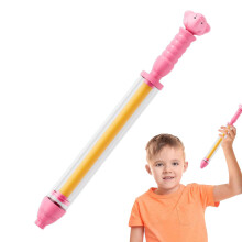 Water Sprayer for Pool - Lightweight Pink Water Gun Toy for Outdoor Play, Large Capacity for Garden and Family Fun