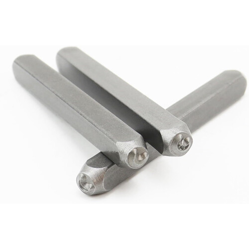 9-Piece Leather Stamping Tool Set 3mm for Jewelry Making, Durable Crafting Tools for Leatherwork Projects 1