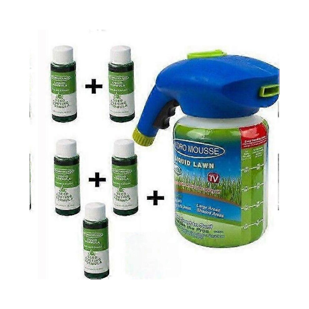 Hydroseeding system mousse household lawn care solution lawn spray seed liquid-A