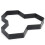 Multi-type Garden Yard DIY Multi-use Plastic Path Maker Concrete Stepping Stone Cement Brick Mold 4
