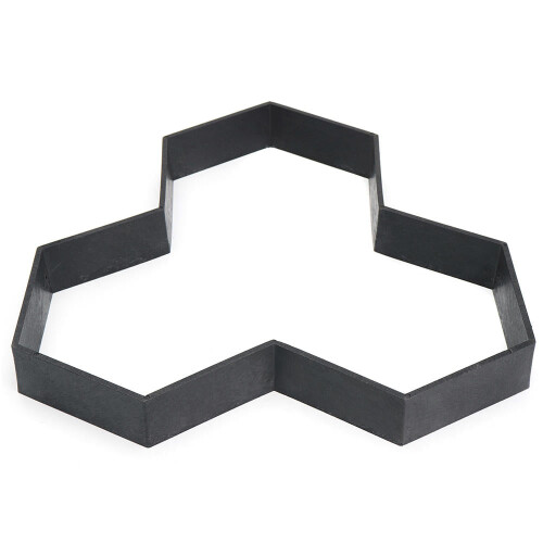 Multi-type Garden Yard DIY Multi-use Plastic Path Maker Concrete Stepping Stone Cement Brick Mold 1