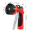 8 Patterns Hose Nozzle Heavy Duty Spray Nozzle High Pressure Laboring-Saving and Easy Storage 5