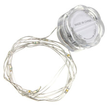 (Warm White) 1M LED String Fairy Waterproof Petals Light Party Lamp Xmas Tree Wedding Decor