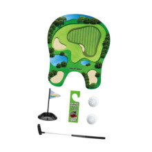 Toilet Game Golf Set for Men - Mini Golf Toilet Game for Dads, Unique Novelty Gift for Friends, Fun Bathroom Accessory