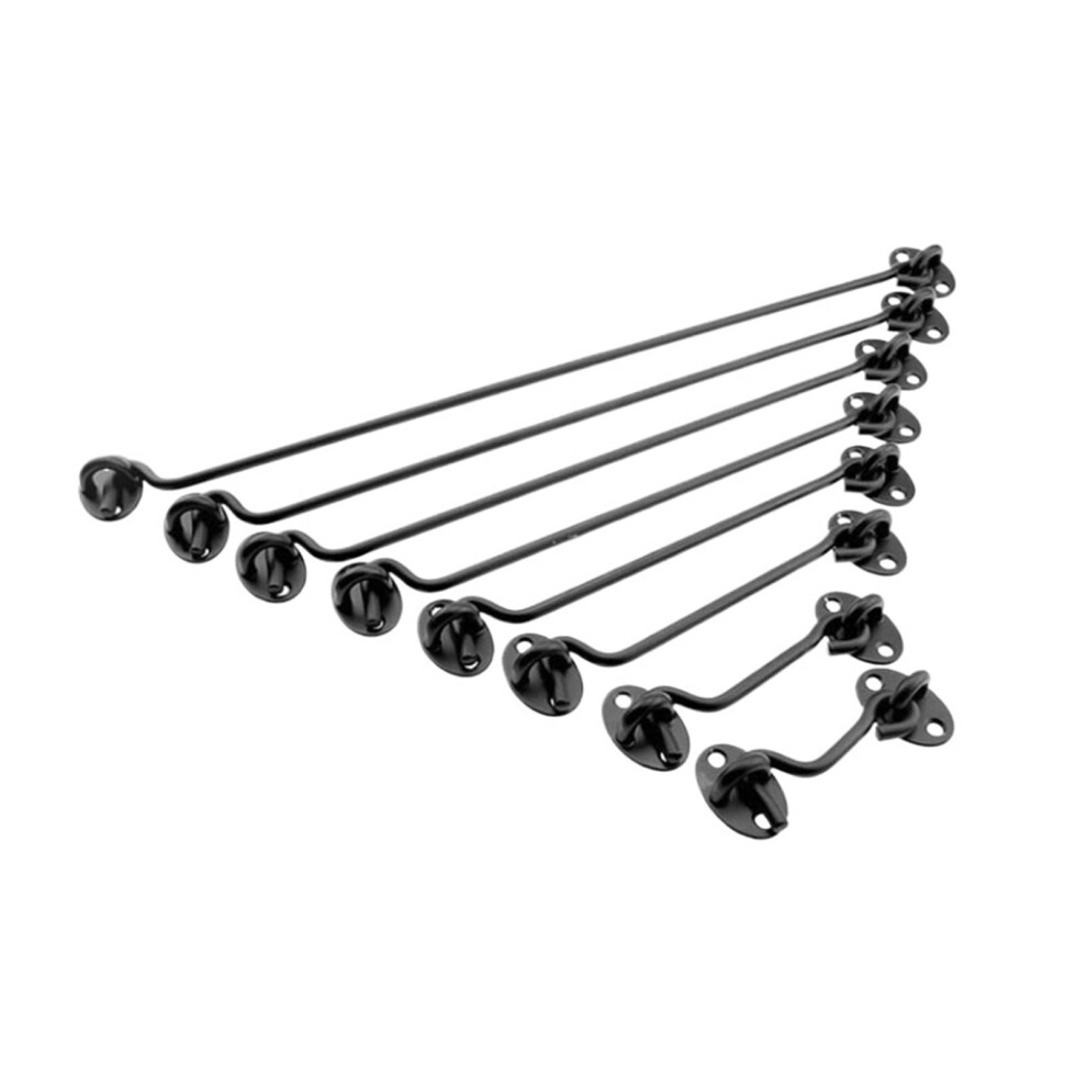 Schuppenhaken Edelstahl-ÃSenschloss 12 Inch 2Er-Pack Sichtschutzhaken Fã¼R Fensterlã¤Den Schiebetã¼Ren Scheunen 6482260811321