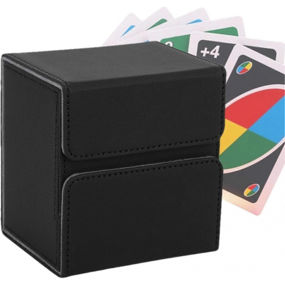 Deck Box for Cards, Card Deck Case - Microfibre Lining, PU Leather, Soft Card-image-OPC-PJVVGPZ-NEW