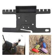 (Brown) Outdoor Paracord Winder Rope Tidy Holder Bobbin Bracket Rope Organizer For Camping Hiking