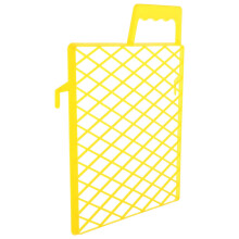 Paint Grid Plastic Paint Roller Grille Bucket Strainer for Paint Cans, Yellow, Durable, Snap Fit Design, 11 Inch Size