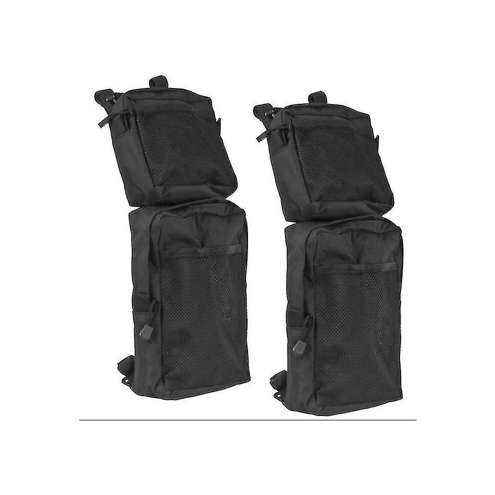 Atv Fender Bag, Rear Storage Bags With Water Holder Compatible