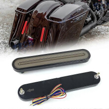 Motorrad Hinten Fender Led Schwanz Laufende Bremse Blinker Licht Für Harley Touring Street Glide Road