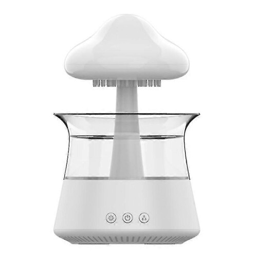 Portable Raincloud  Essential Oil Zen- Diffuser & Raining Cloud Night Light Mushroom Lamp- Diffusers Gift 2