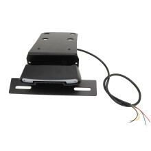 Off-Road Motorcycle Fender Eliminator Tail Light Kit Number Plate Holder Durable Steel Construction