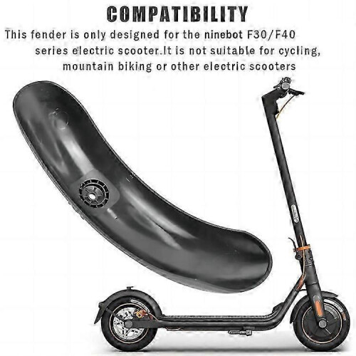 Compatible For Ninebot F30 / F40 E-Scooter ABS Mudguard Front Wheel Protector Bracket Electric Scooter 2