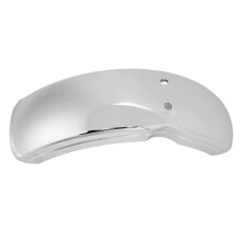 VOBOR Motorcycle Front Mudguard,Iron Chrome Motorbike Splash Guard for Monkey Gorilla Bikes Z50 Z50A