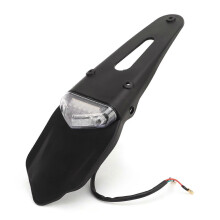 DC 12V motorcycle tail light brake light rear fender LED parking signal license plate light for off-road