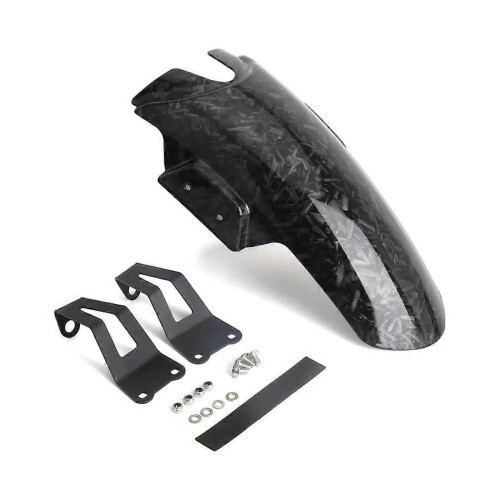 Motorcycle Front Wheel Mudguard Mud Guard (Carbon ) 2
