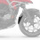 Motorcycle Front Mudguard Rear Extender for NC750X 2021-2022 - Black 3