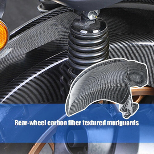 Motorcycle Rear Wheel Guard Protector with Enhanced Mud Protection Suitable for XMAX300 Riding Easy 1