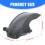 Motorcycle Rear Wheel Guard Protector with Enhanced Mud Protection Suitable for XMAX300 Riding Easy 3