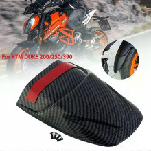 Motorcycle Carbon Front Mudguard Fender Rear Extender Extension For DUKE200 DUKE250 DUKE 390 2017 2018