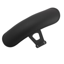 Motorcycle Front Fender, Motorcycle Mud Flap Guard Fairing Mudguard for CG125 Retro(black)