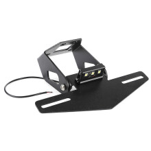 Motorcycle Fender Eliminate License Plate Holder with LED Fit for KAWASAKI NINJA 250 400 2018?2020 YEMAA