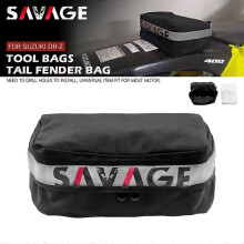 Tail Bags Tool Bag For SUZUKI DRZ400SM DRZ400S DRZ400E 2000-Motorcycle Waterproof Rear Fender Pack Storage