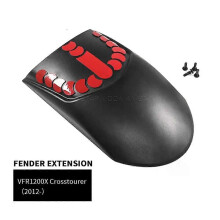 VFR1200X Motorcycle Accessories Front Fender Mudguard Extender Extension For Honda VFR 1200 X Crosstourer