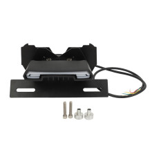 Motorcycle Fender Eliminator Number Plate Mount Tail Light Kit Durable Steel Compatible with Honda CRF450L