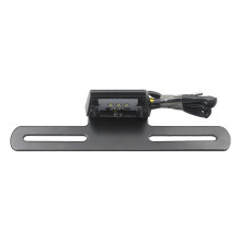 Motorcycle Tail Frame Bracket LED Light Fenders Aluminum License Plates Holder with LED Light Parts
