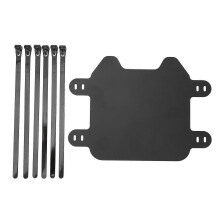 Matte Black Motorcycle Front Number Plate Durable Lightweight Design Compatible with SUR-RON Light Bee