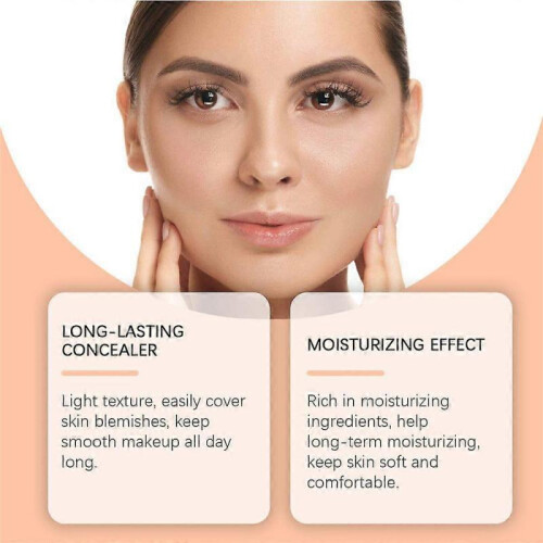 Cover Up Slow-Aging Foundations Duration 12 Hours High Coverage 50ml 1