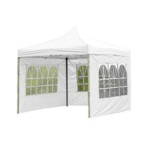 Garden Oxford Gazebo Marquee Party Tent Collapsible Waterproof Outdoor Surround Cloth Tent-size:white