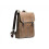 Pu Large Capacity Backpack for Teens Gothic School Book Bag--khaki 2