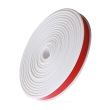 U-Shaped Flexible Furniture Edges Waterproof Wood Edge Bands Soft TPE Sealing Strip for Cabinet Protection 9mm [2m] White