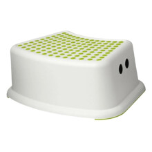 Portable Plastic Footstool, Multifunctional Non-Slip Shoe Changing Stool, Low Ottoman for Living Room and Office, Gnome Chair in Green