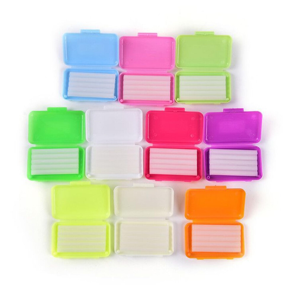 Orthodontic Wax for Braces 10 Pieces Fruit Flavored Wax for Aligners Brackets Invisible Retainers Dental Care