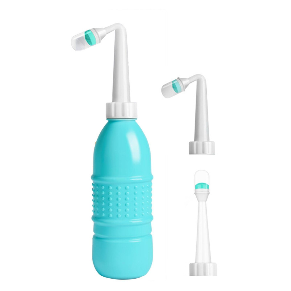 Green Cleaning Bottle For Women - Reusable Vaginal Shower System, Feminine Cleaner For Home And Travel, Versatile Design