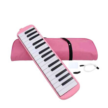 Melodica Blasklavier 32 Keys Professional Blow Keyboard with Two Tubes Long Mouthpiece for Kids and Adults Compact Practice Organ