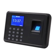 Fingerprint Time Attendance Machine with Power Backup, Employee Punch Clock, English Language Support, Durable Design
