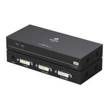 DVI Switch Selector One In Two Out Splitter 2Port Manual Switcher 4K*2K DVI Converter for PC Laptop DVR Projector