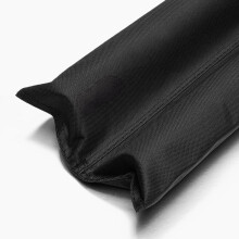 (Black) 34inch Door Draft Stopper Weather Stripping Noise Blocker