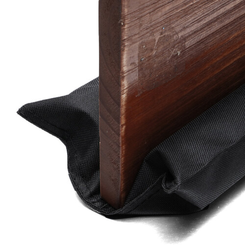 (Grey) 34inch Door Draft Stopper Weather Stripping Noise Blocker 2
