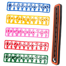 Parking Sign Telephone Number Card Set for Temporary Parking – Car Accessories, Durable Material, Easy-to-Read Design