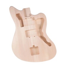 Electric Guitar Body Kit for Beginners and Adults, Lightweight, Durable, Easy to Assemble, Compatible with Standard Models