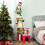 PawHut 120cm Cat Tree, Christmas Cat Tower with 3 Sisal Scratching Posts, Green 1
