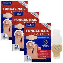 (3pcs)Fungus Patch Waterproof Nail Repair Patches Nail Ingrown Correction Stickers 1/2/3/4/5Pcs for Discolored Or Damaged Nails