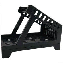 Thermal Label Holder Accessory for Easy Label Management - Black, Compatible with Standard Label Roll Sizes
